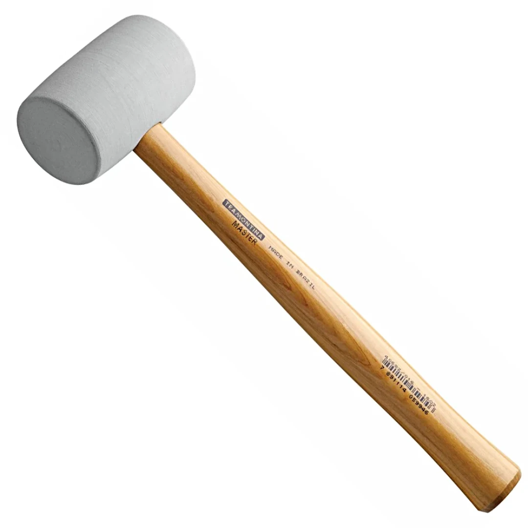 Martelo Borracha Branca Tramontina