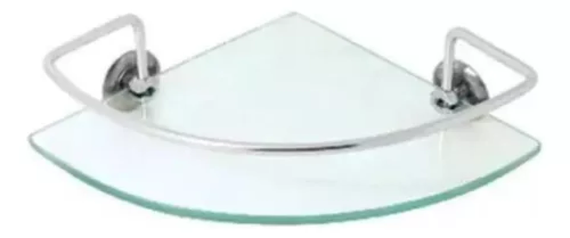 Porta Shampoo Canto Aluminio 17019