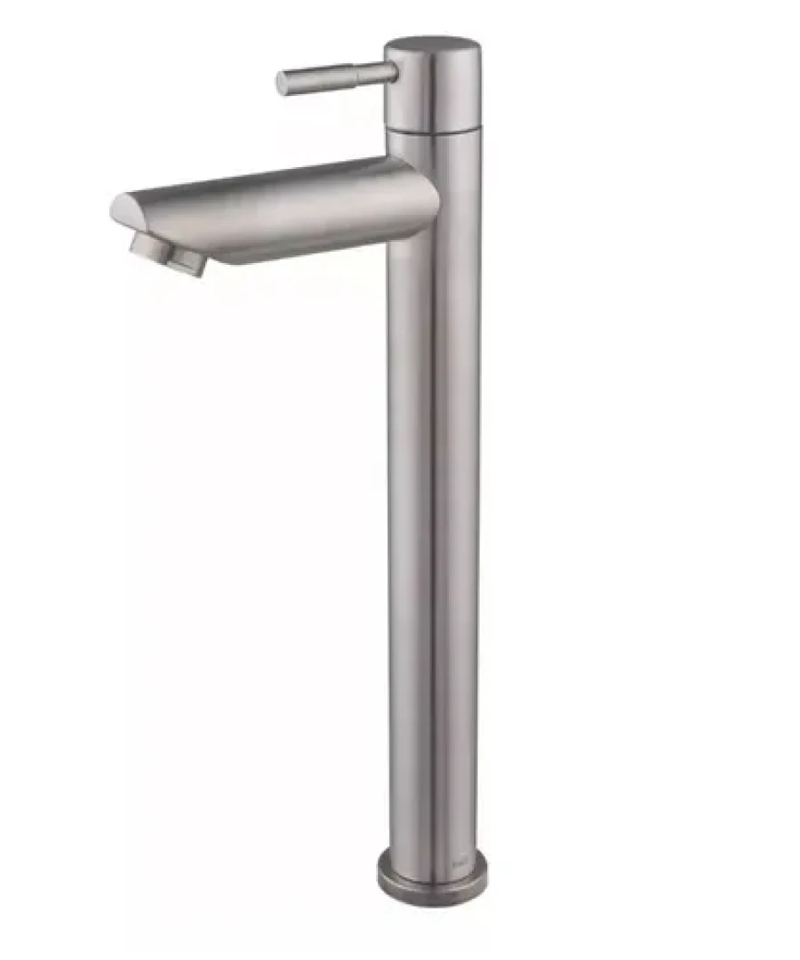 Torneira Lavatório Aço 304 1/4 Volta Bica Baixa 3294