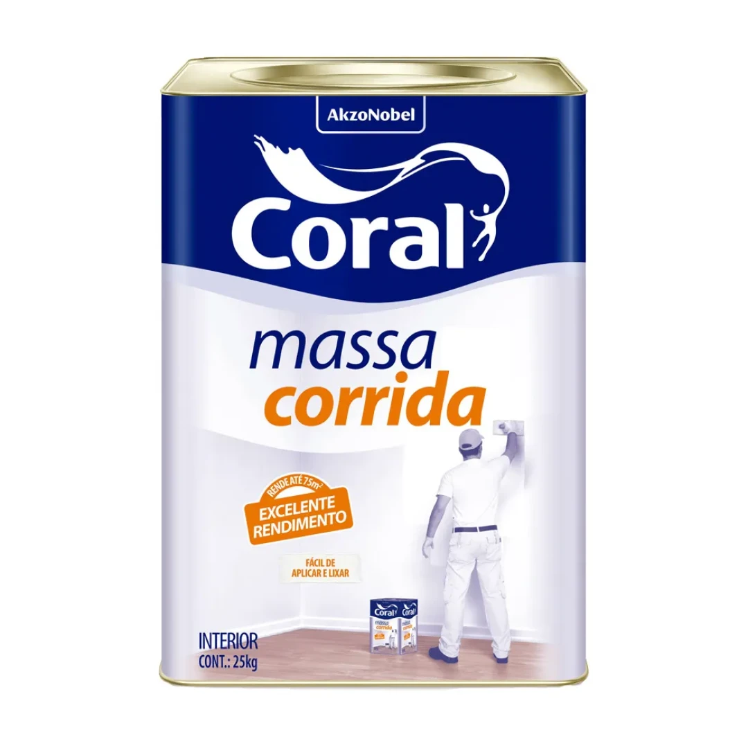 Massa Corrida Coral 25Kg