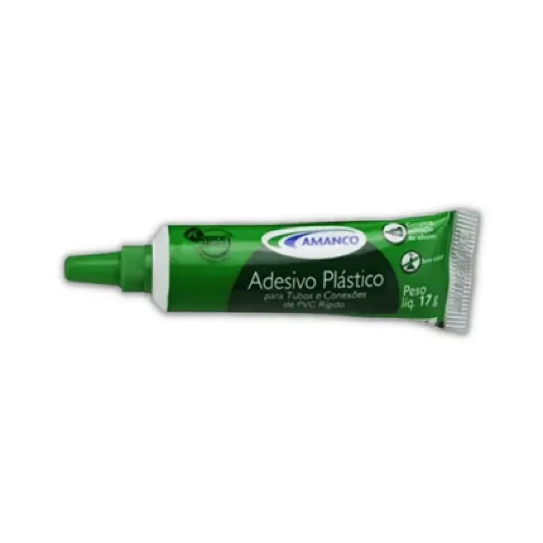 Adesivo Plastico Bisnaga Amanco 17G