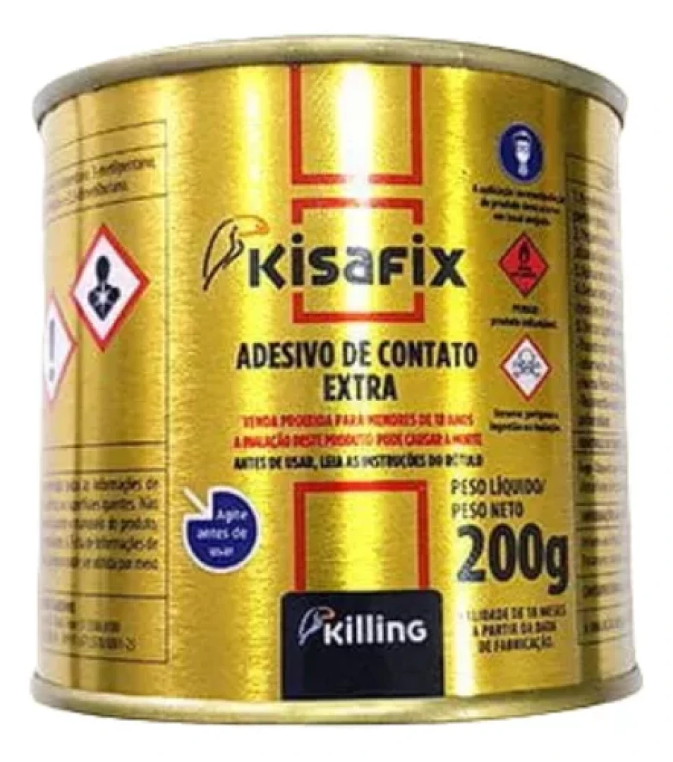 Cola Contato Tradicional Kisafix 200G