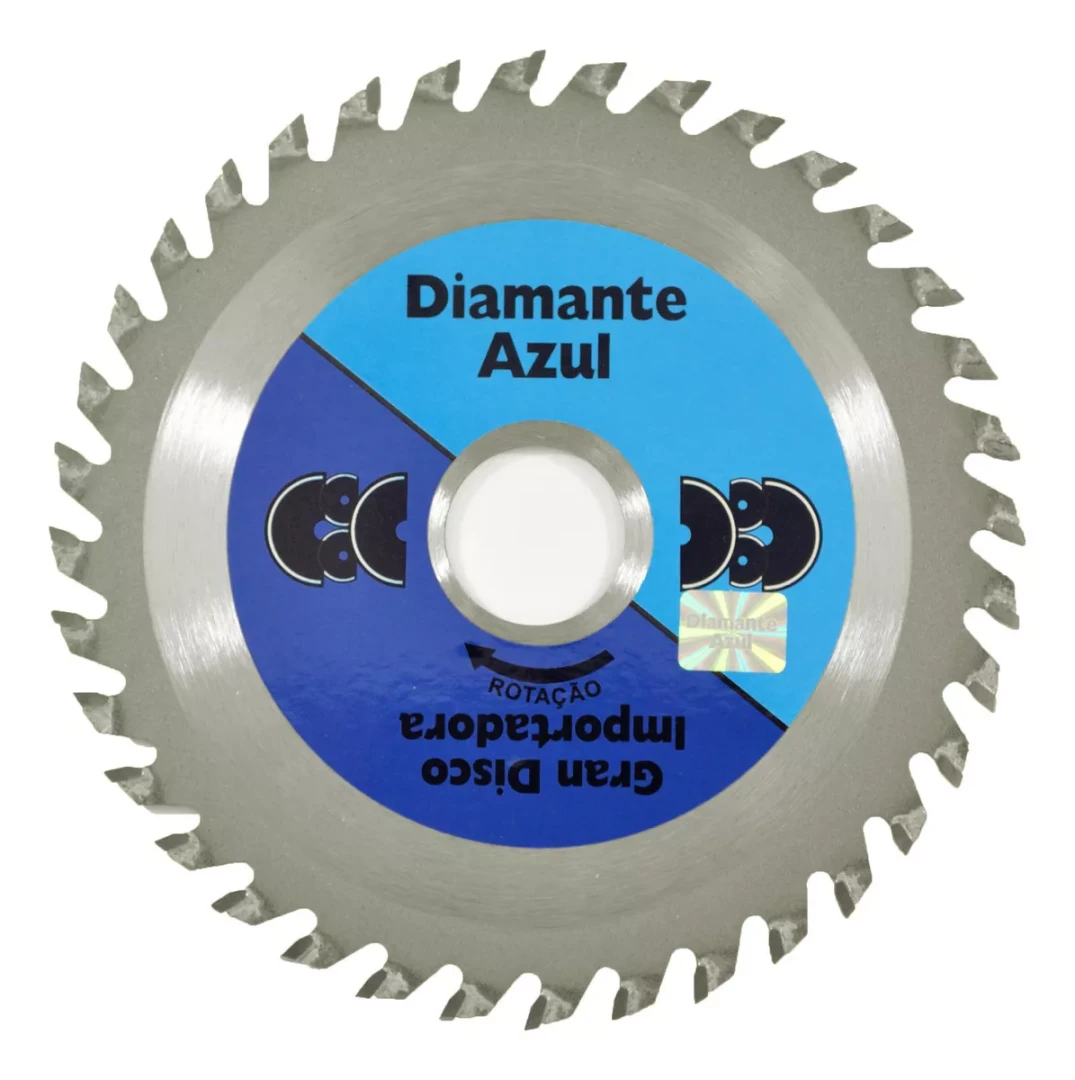 Disco Diamantado Diamante Azul 7'' Serra Marmore 36 Dentes