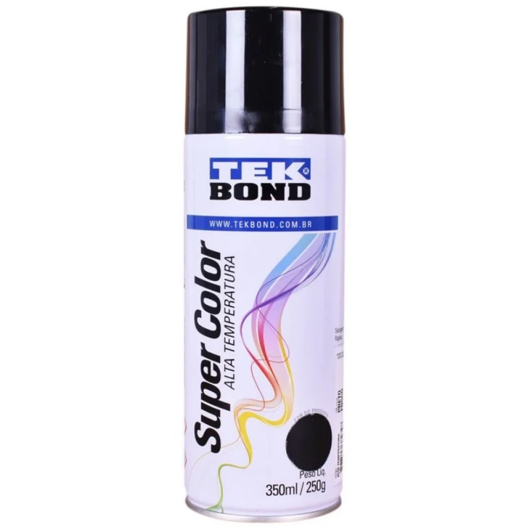 Tinta Spray Alta Temperatura Tekbond 350ml