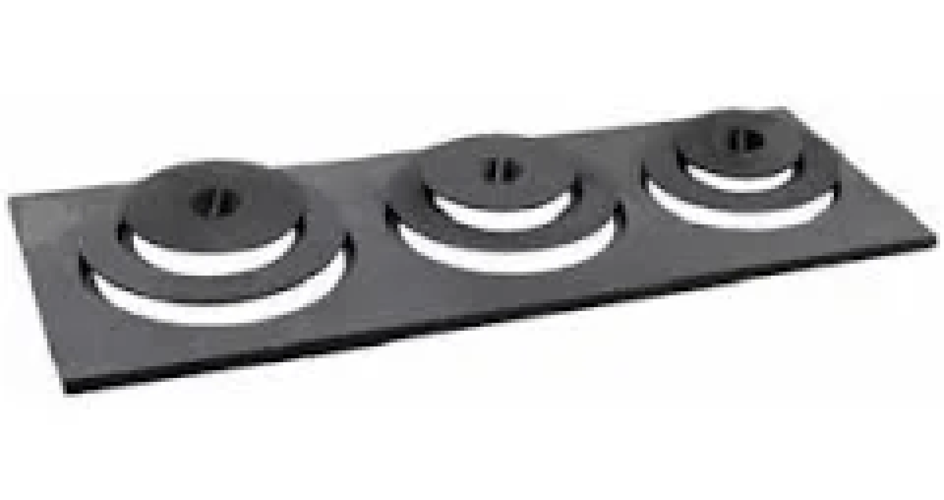 Chapa De Fogao Mineira 3 Bocas Com Tampa