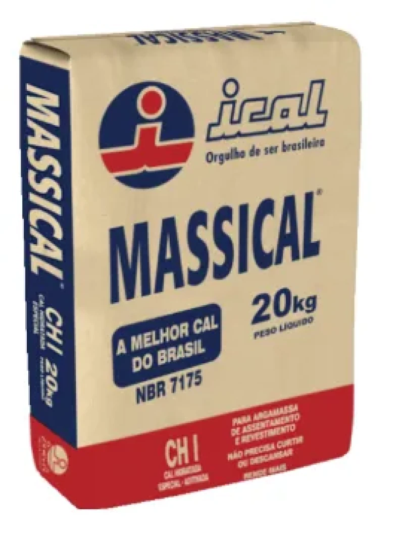 Cal Hidratada Para Massa 20Kg Precon