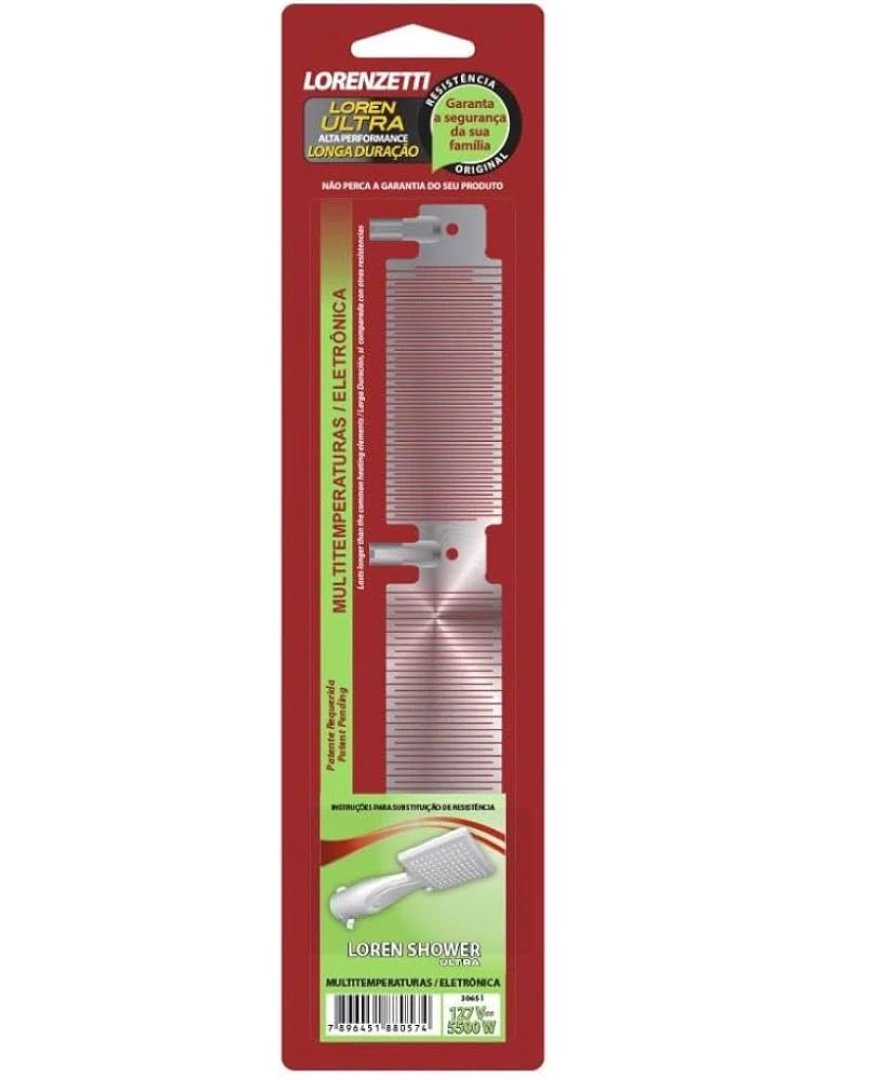 Resistencia Loren Shower Ultra Lorenzetti 127V 5500W 3065-I
