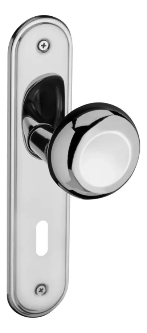 Fechadura Pado Concept Cromada Interna 400 Espelho