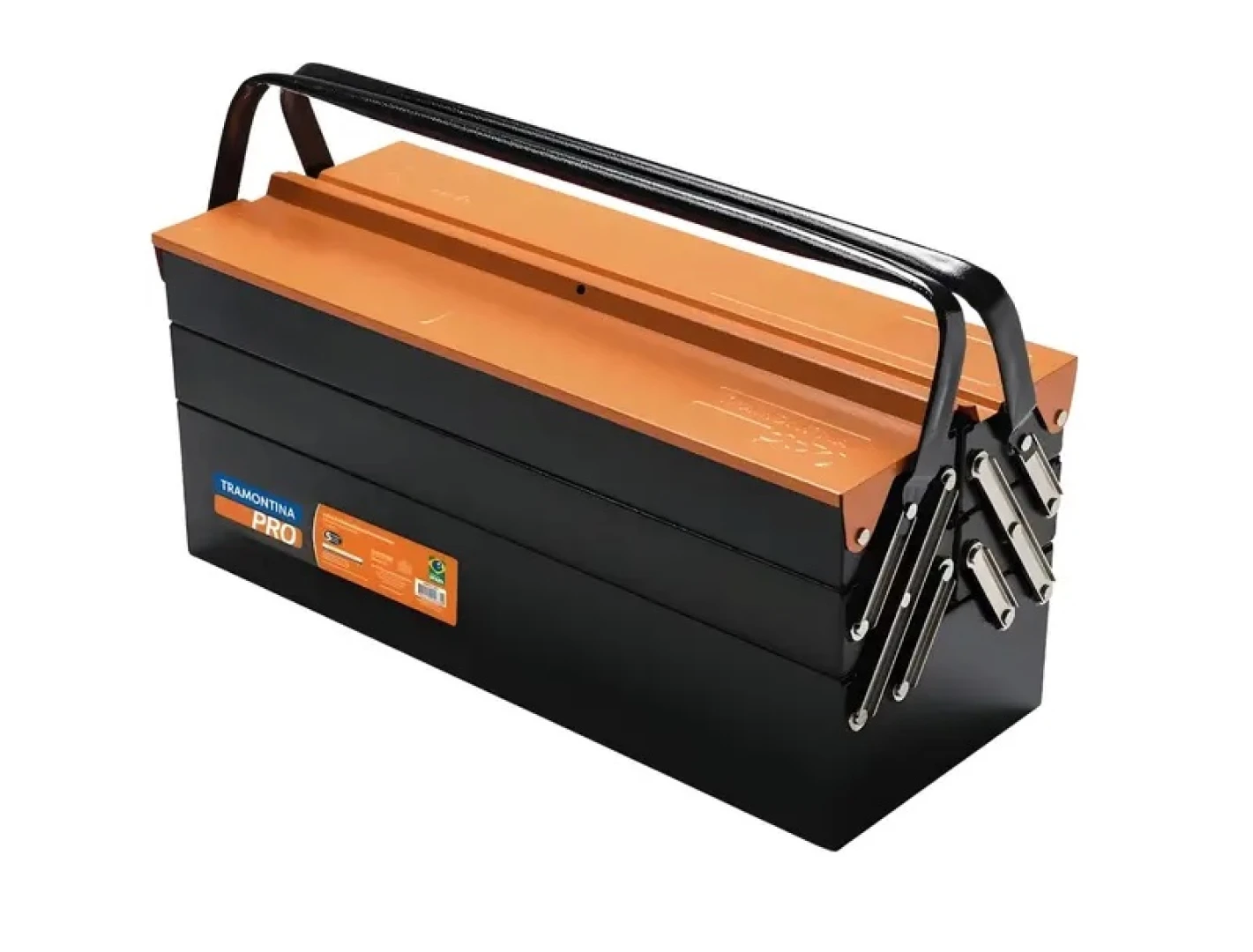 Caixa De Ferramentas Metalica 5 Gavetas Tramontina Pro