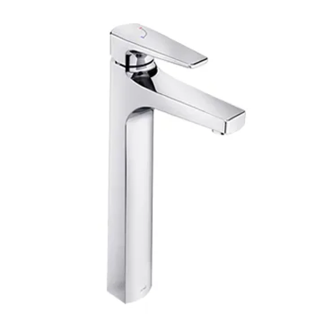 Misturador Monocomando Para Lavatorio De Mesa Bica Alta Lift Docol