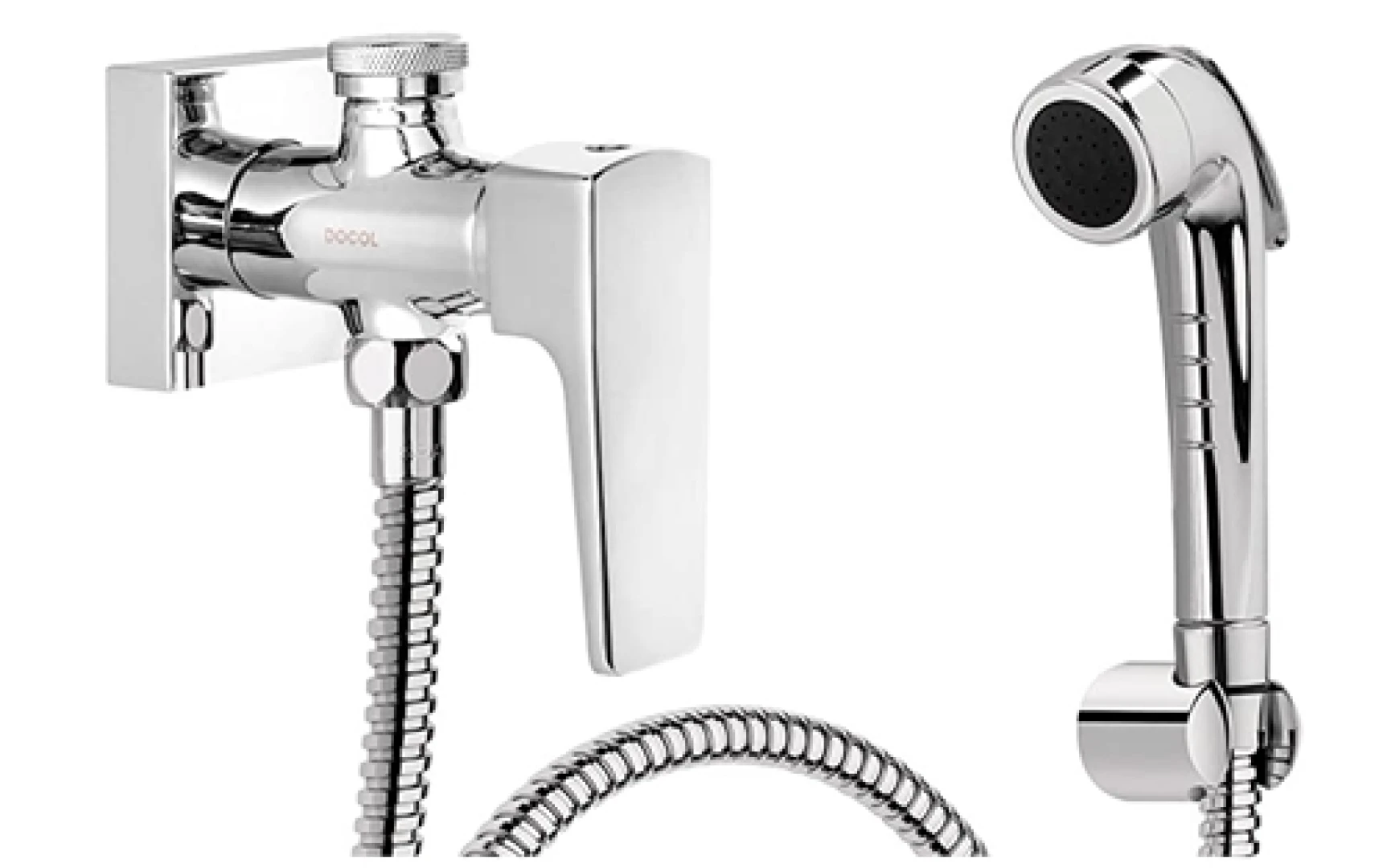 Ducha Higienica Com Registro E Derivacao Lift Docol