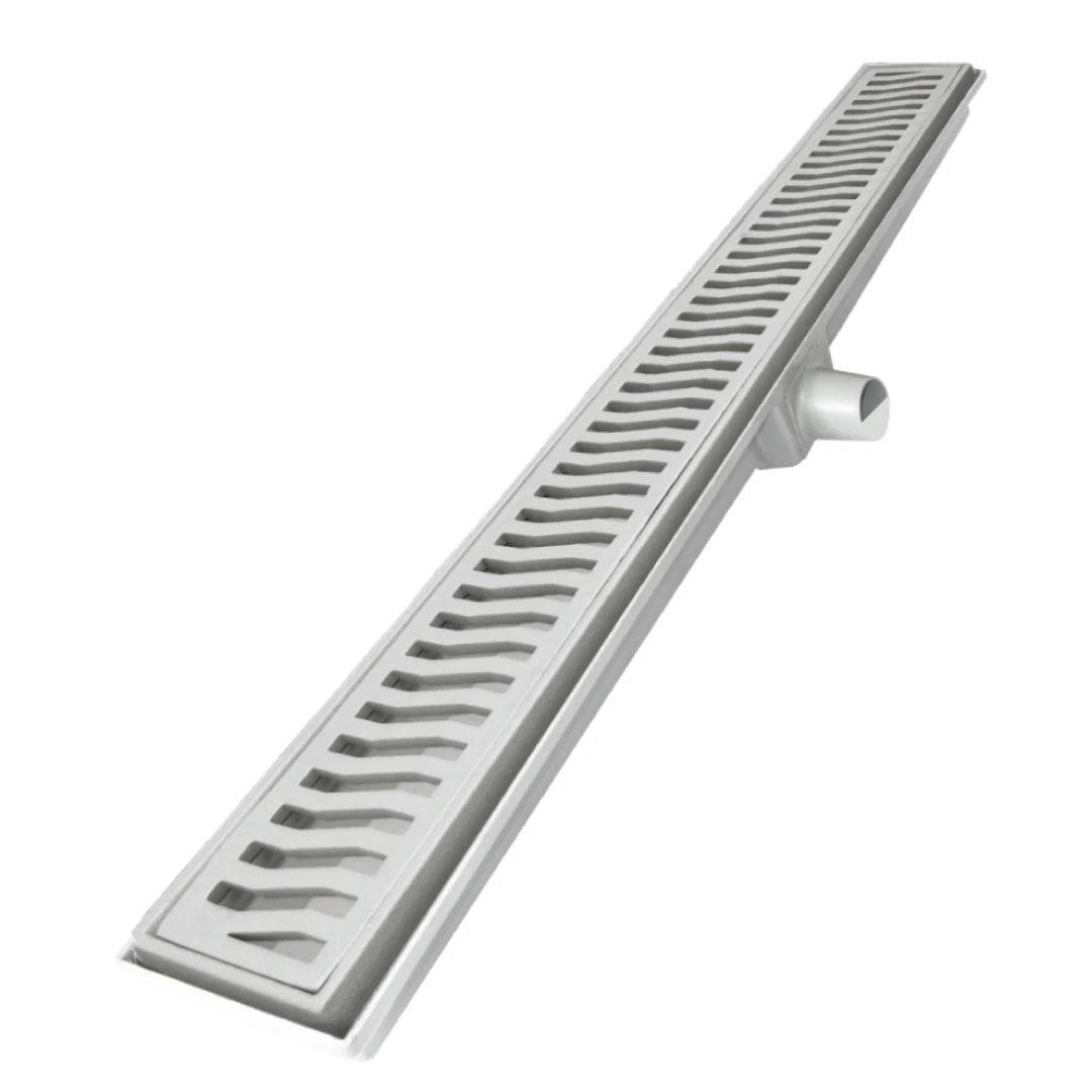 Caixa Coletora Com Grelha E Porta Grelha Saida Lateral Costa Navarro 10X50CM