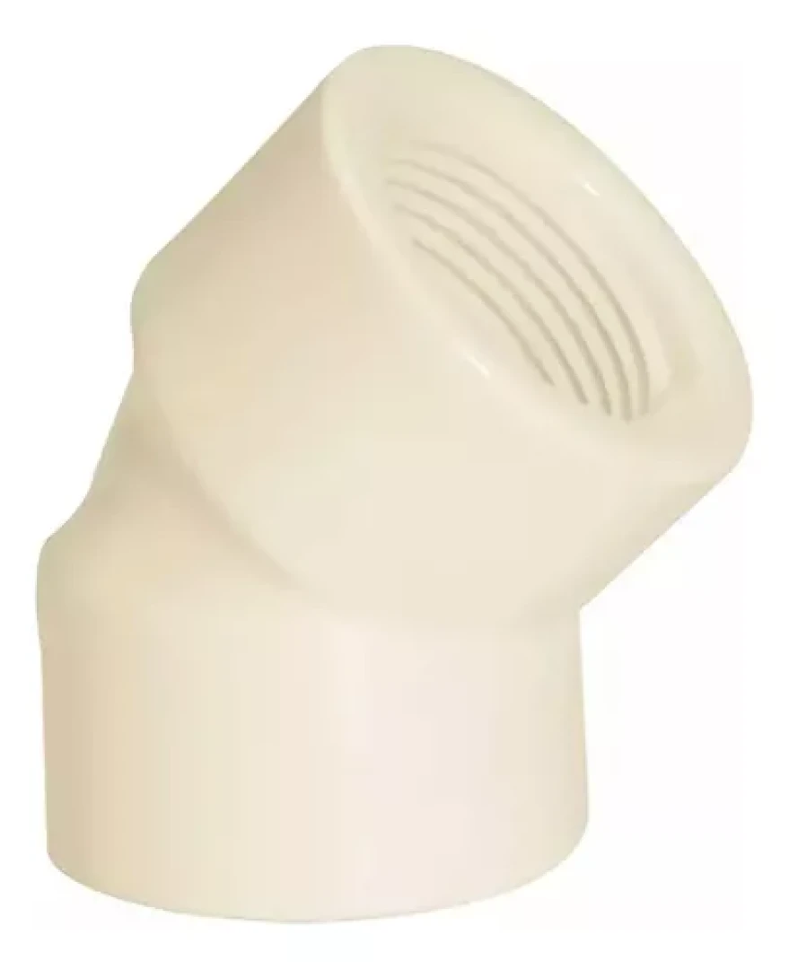 Joelho 45 Rosca 1/2 Amanco