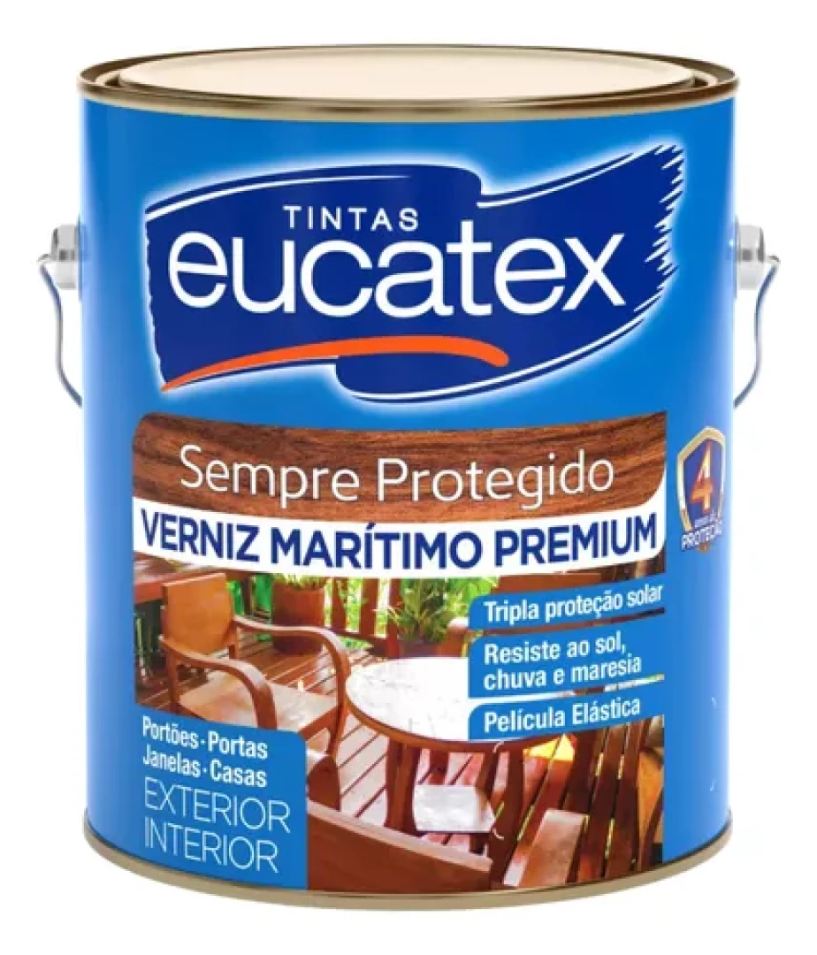 Verniz Maritimo Brilhante Eucatex 3,6L