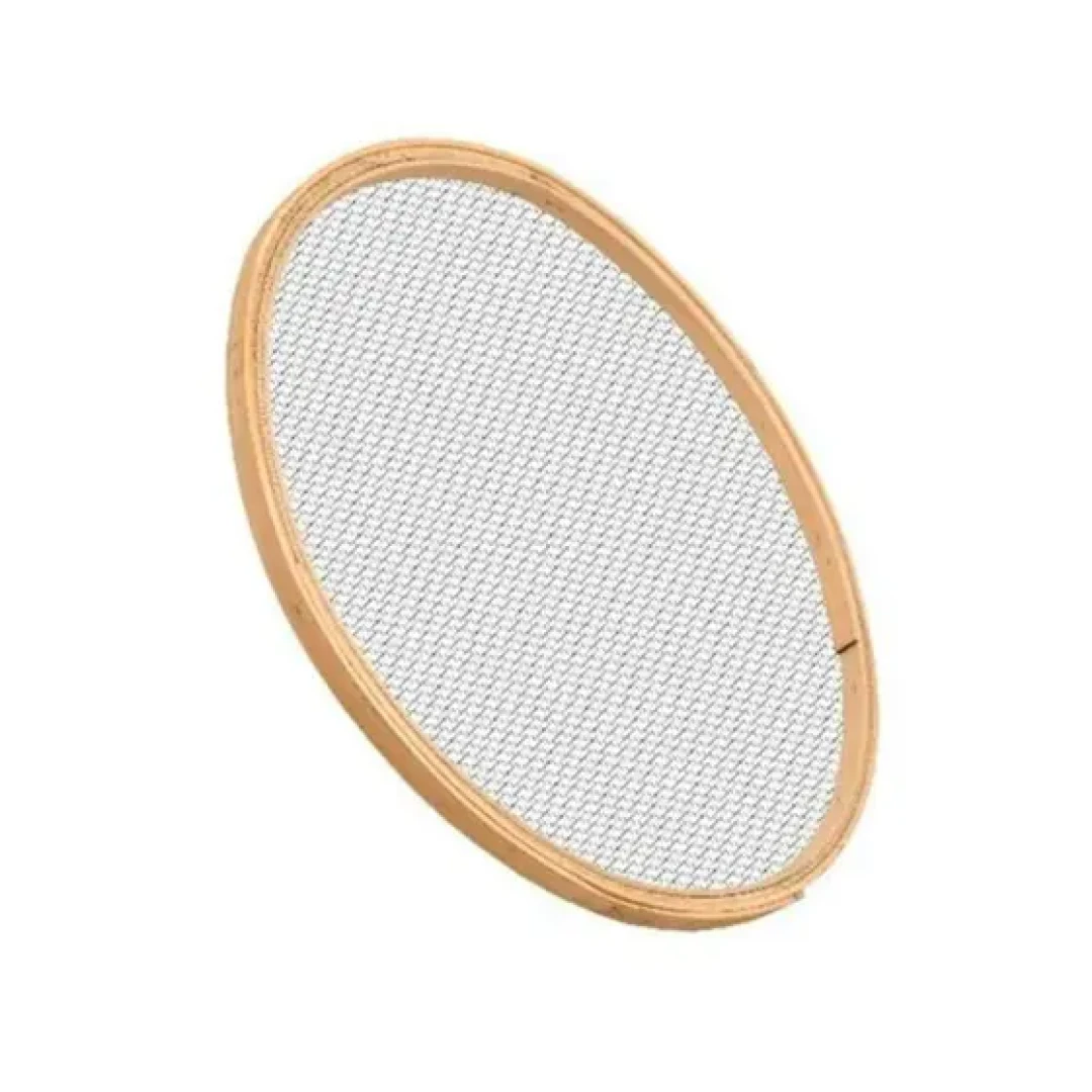 Peneira Redonda De Madeira Para Feijão 55Cm