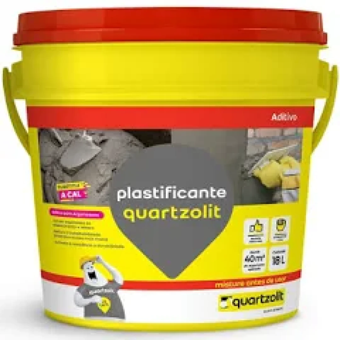 Aditivo Plastificante Quartzolit 18L