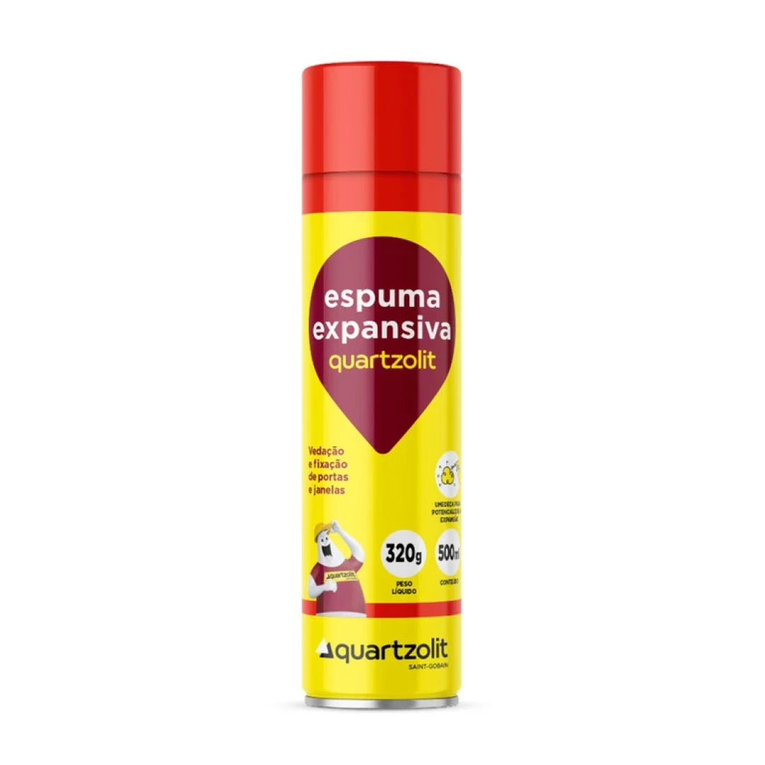 Espuma Expansiva 500Ml Quartzolit