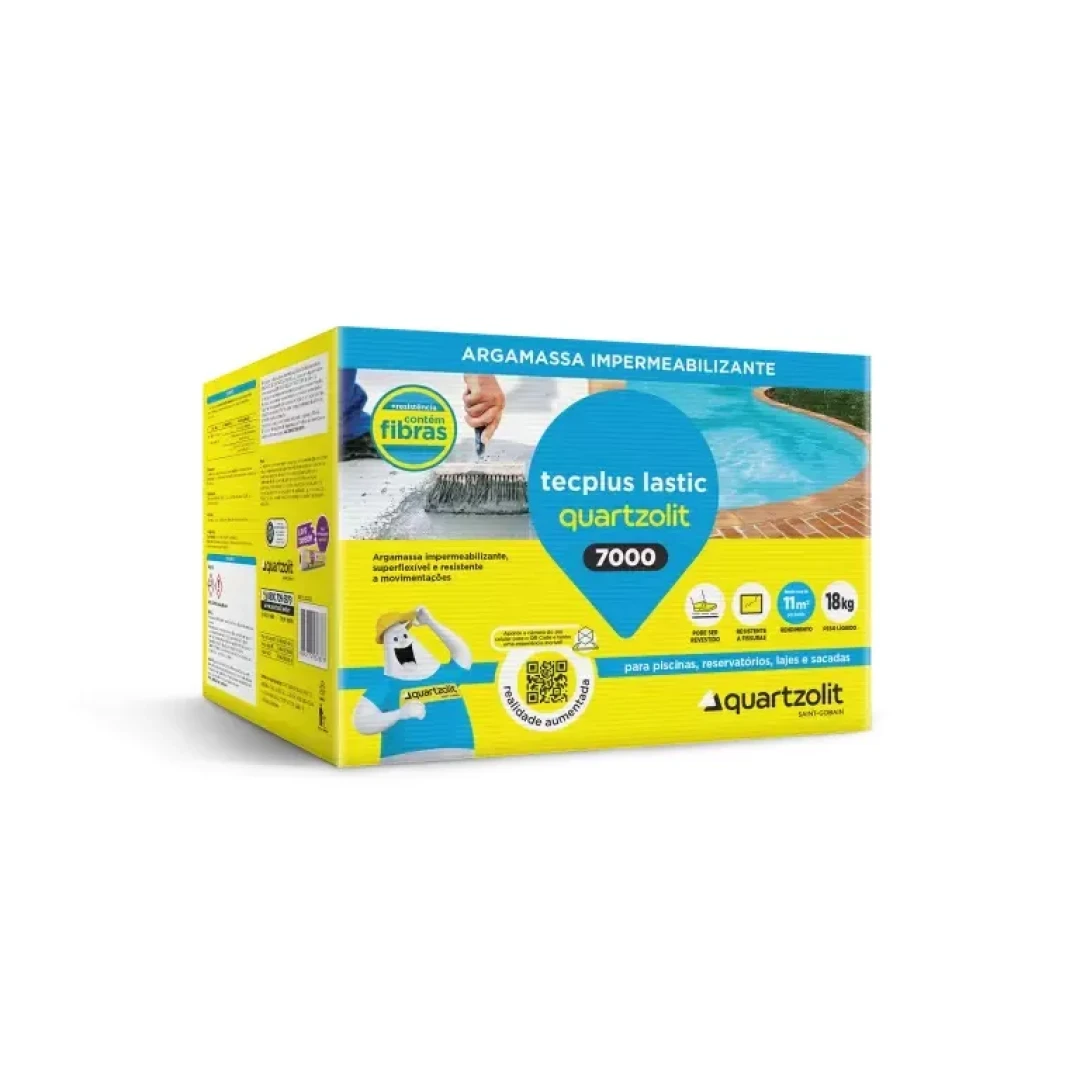 Impermeabilizante Tecplus Lastic 7000 Cx 18Kg