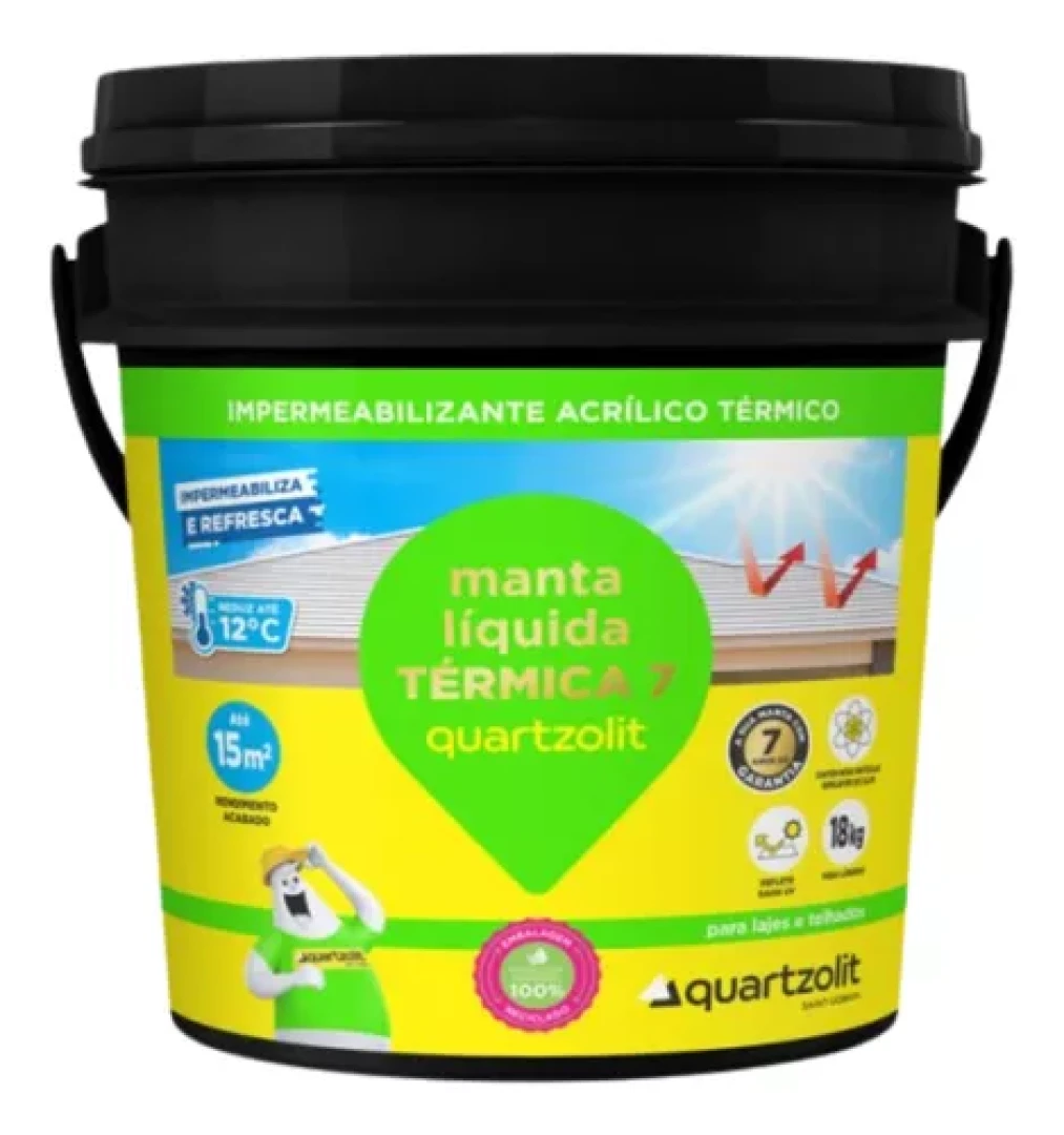 Manta Liquida Termica 7 Premium 18L Quartzolit