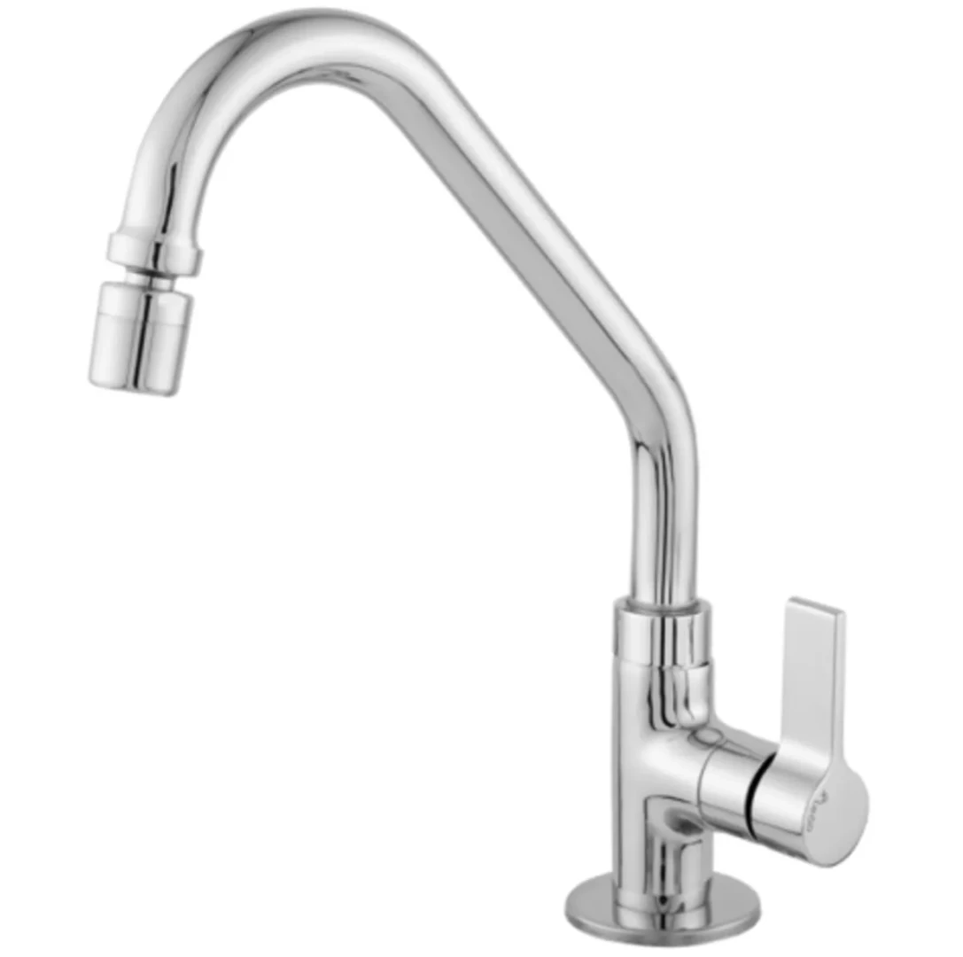 Torneira Cozinha Mesa Bica Alta Arejador Art 1/4 Volta 1/2 C70 3067