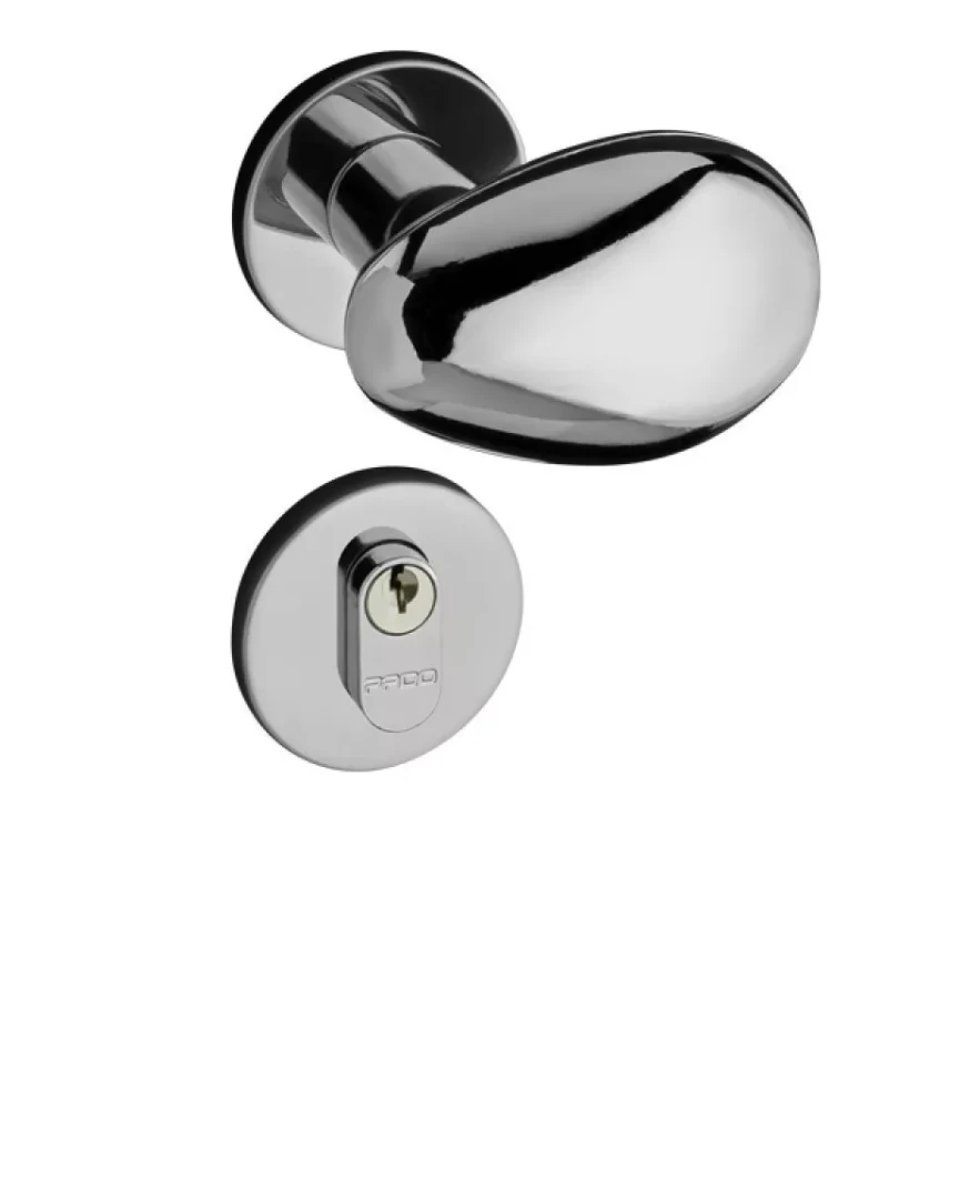 Fechadura Pado Concept Cromada Banheiro 404 Roseta