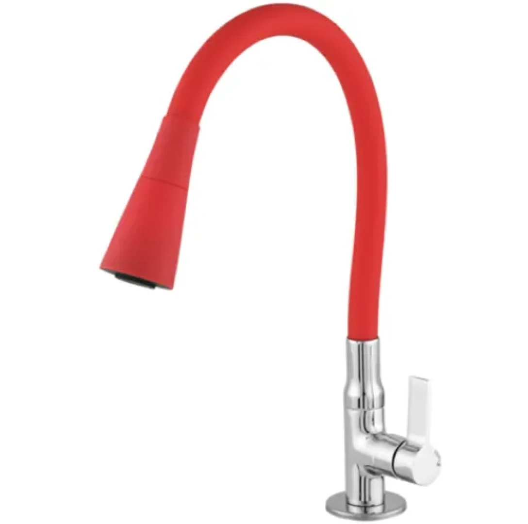 Torneira Cozinha Mesa 1/4 Volta 1/2 C70 Color Duo Red 6367