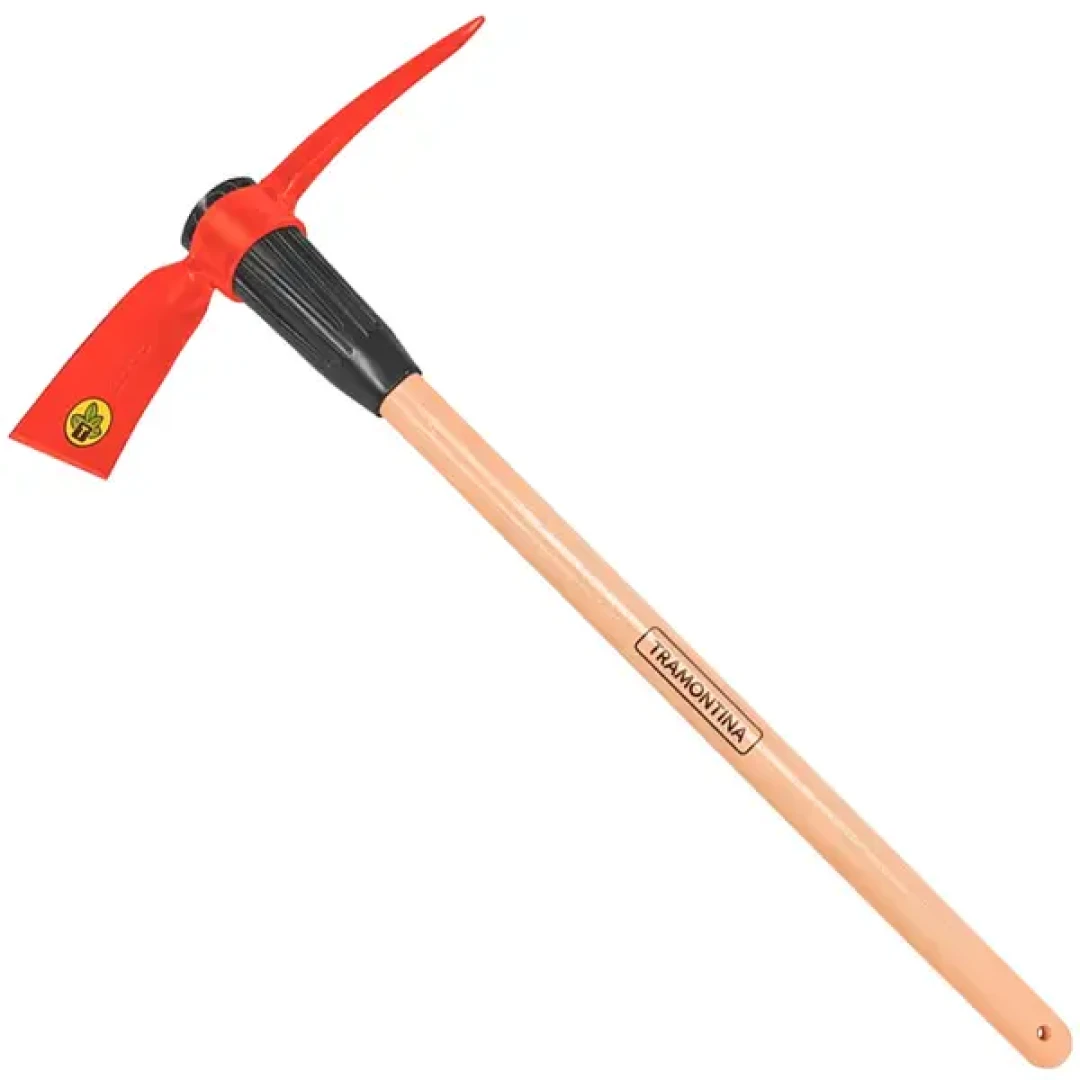 Picareta Metalica Chibanca Com Cabo De Madeira De 90Cm Tramontina