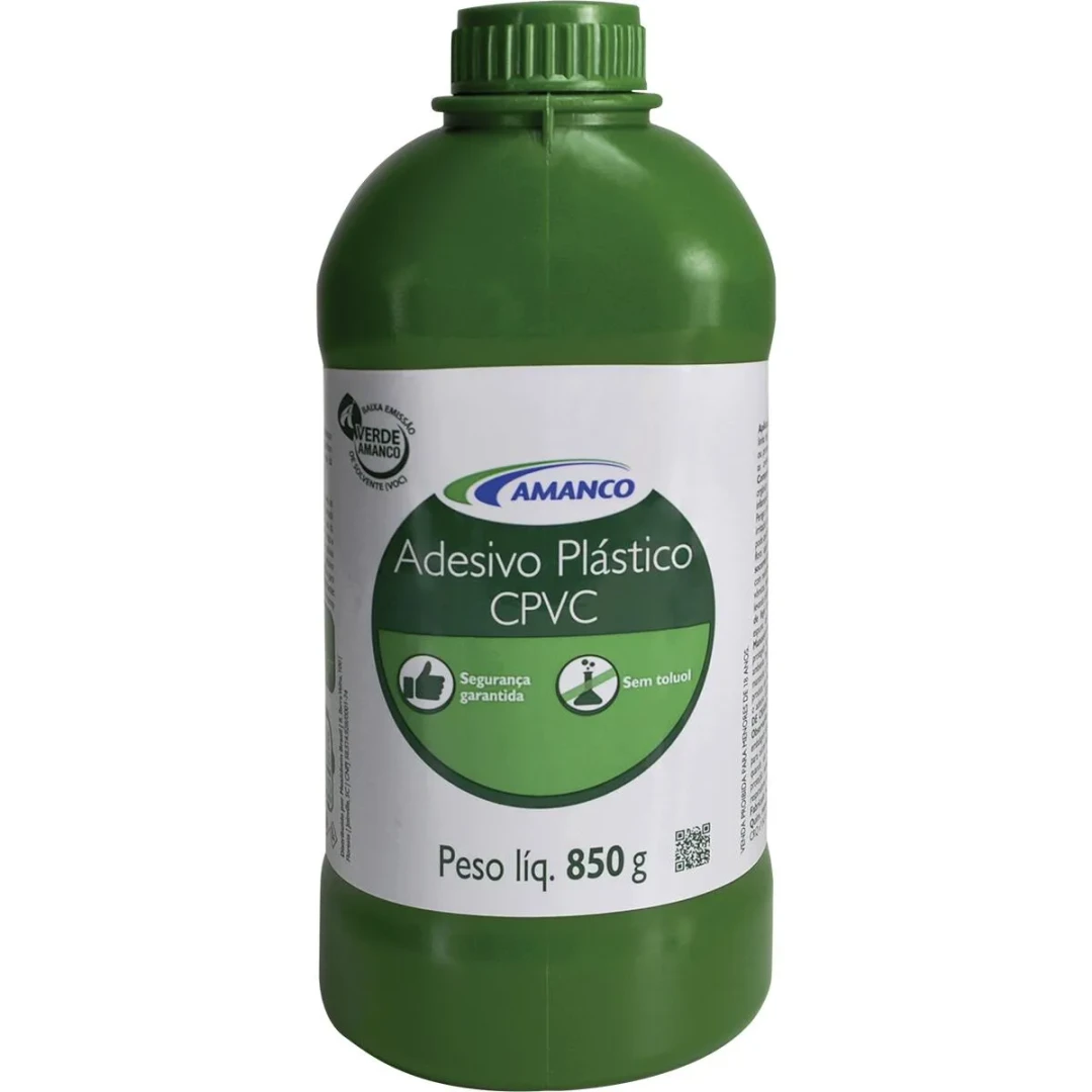Adesivo Cpvc Frasco Pincel Amanco 850G