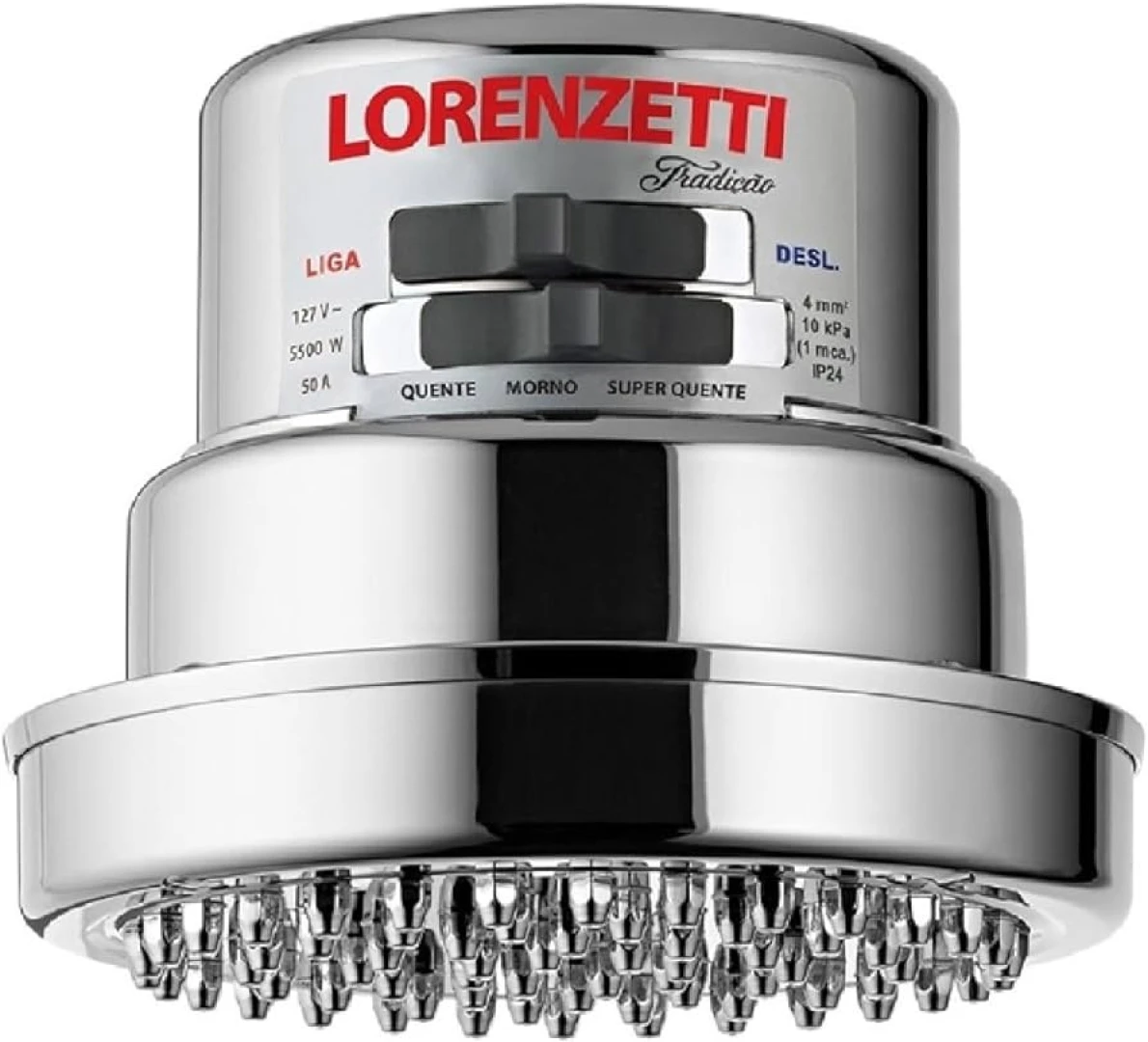 Chuveiro Tradição Cromado Lorenzetti