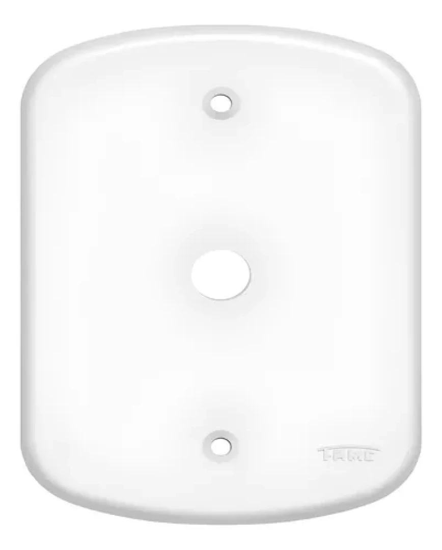 Placa 4 X 2 F6 Com Furo Blanc Fame 0182