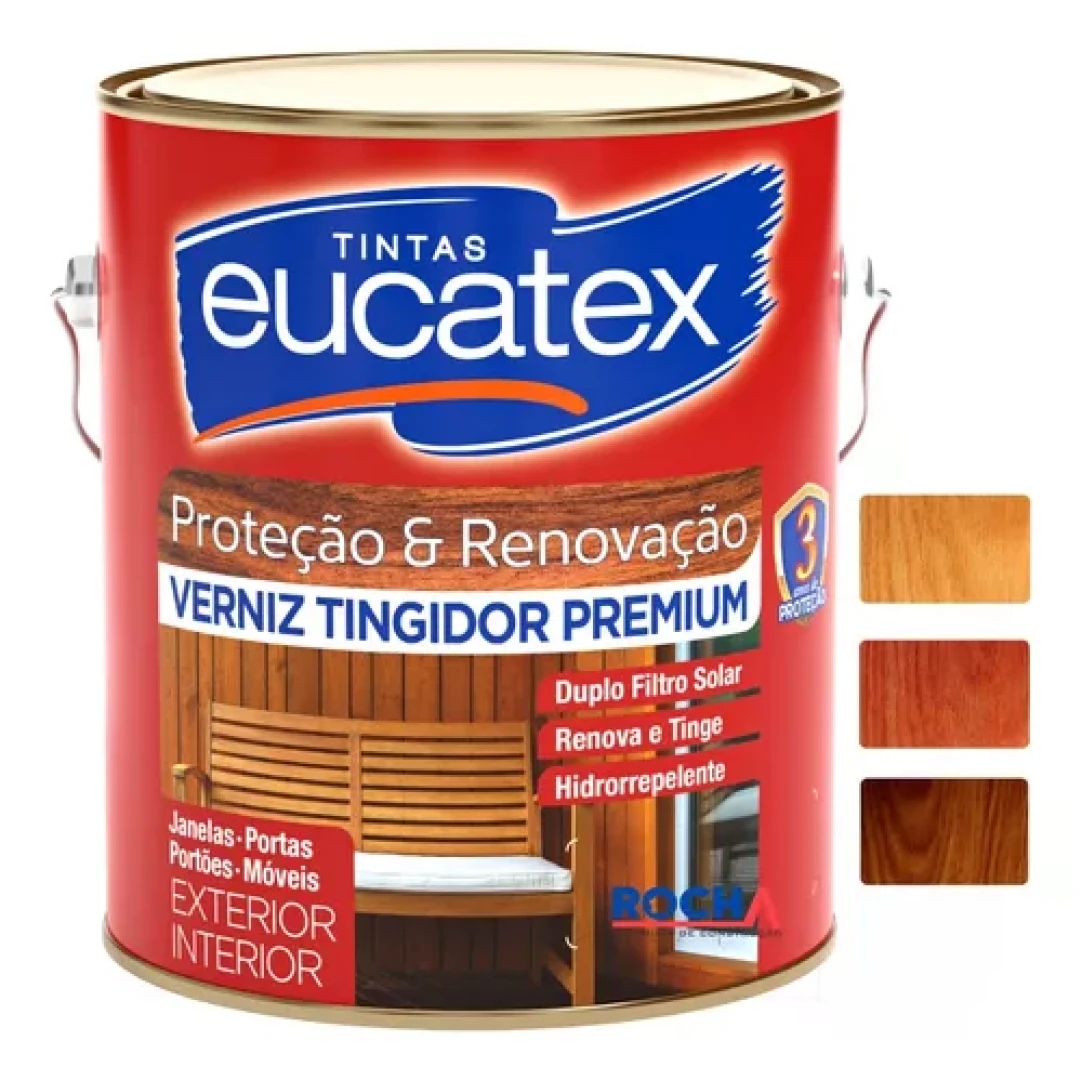 Verniz Tingidor Eucatex 900Ml