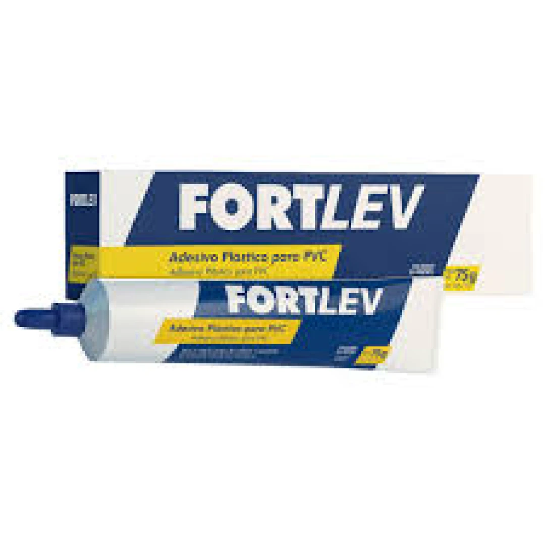 Adesivo Plastico Para Pvc Fortlev 75G