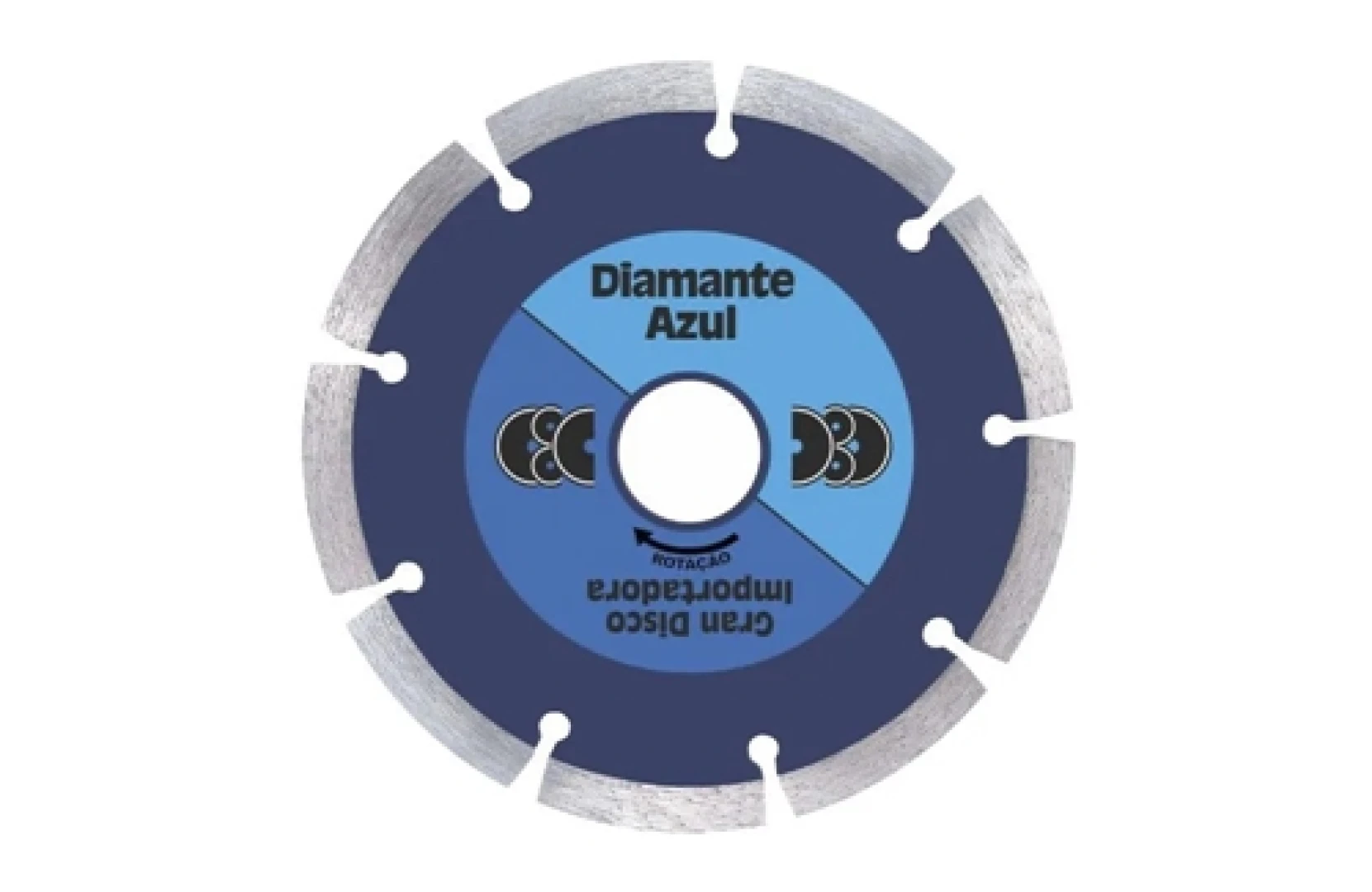 Disco Diamantado Segmentado Diamante Azul 7.1/4 Makitao