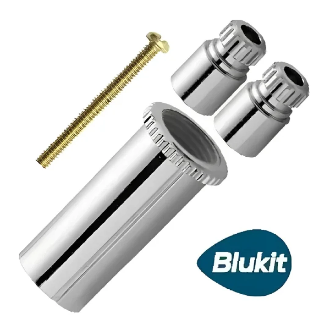 Prolongador Abs Cromado Para Registro Deca Blukit 40Mm