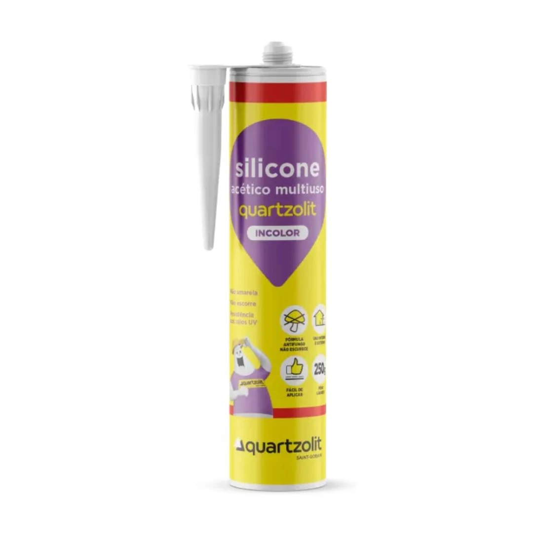 Silicone Quartzolit Acetico Multiuso 280G