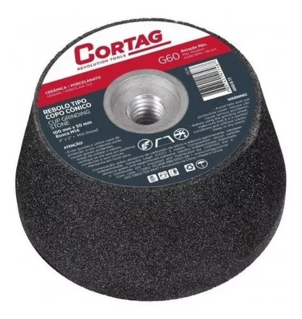 Rebolo Copo Conico Cortag