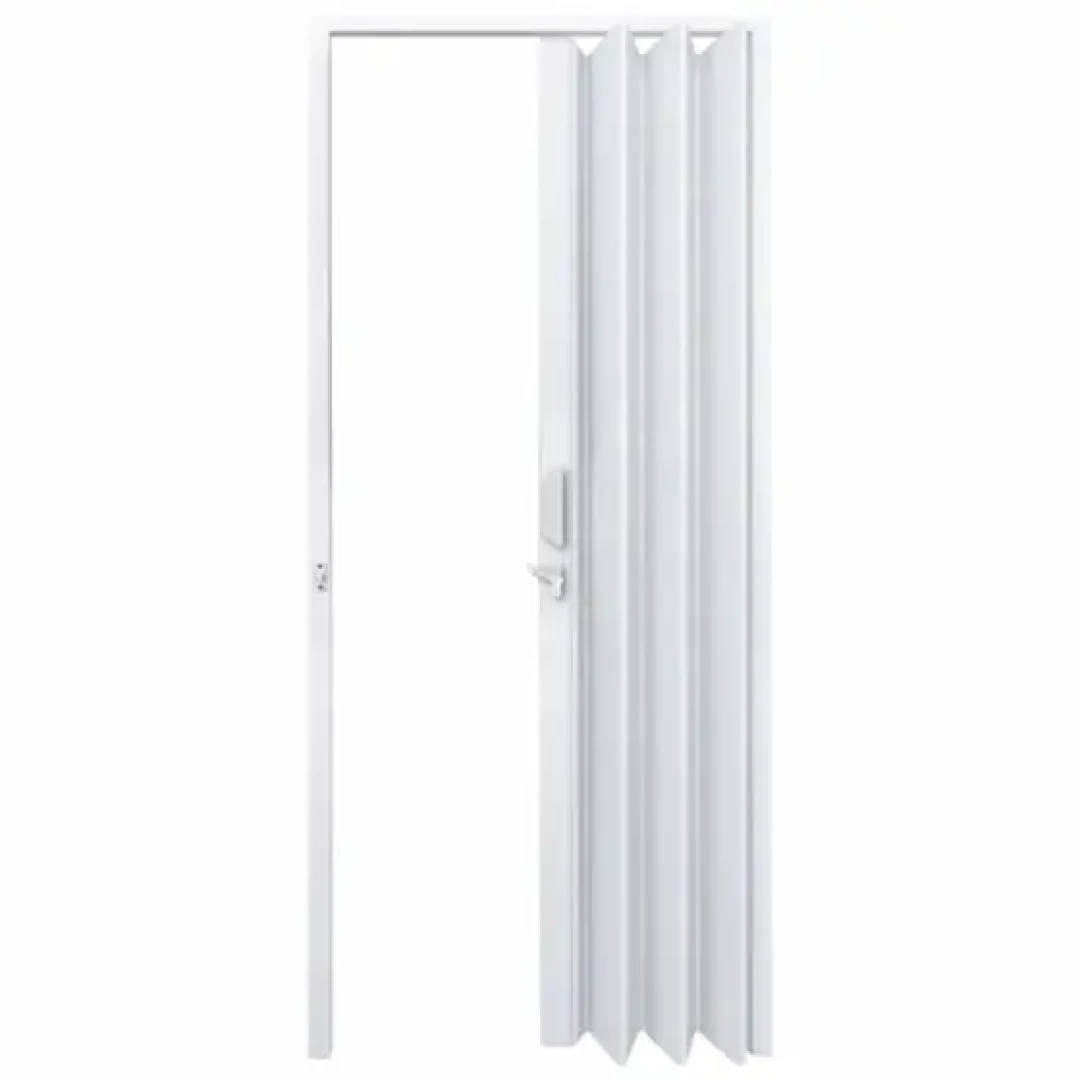 Porta Sanfonada Pvc Branco Novaforma Fortlev 80Cm