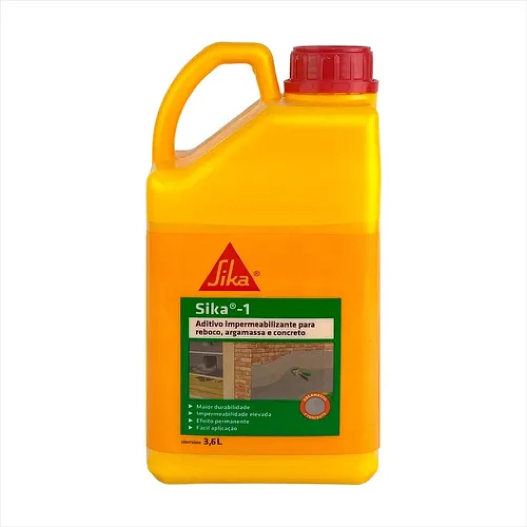 Sika 1 Aditivo Impermeabilizante 3,6L