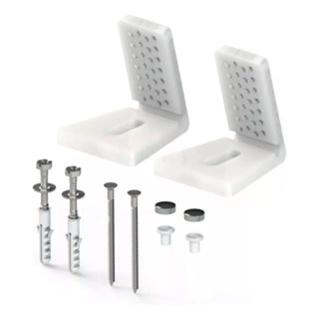 Kit Parafuso Fixador Lateral Para Vaso Sanitario Blukit