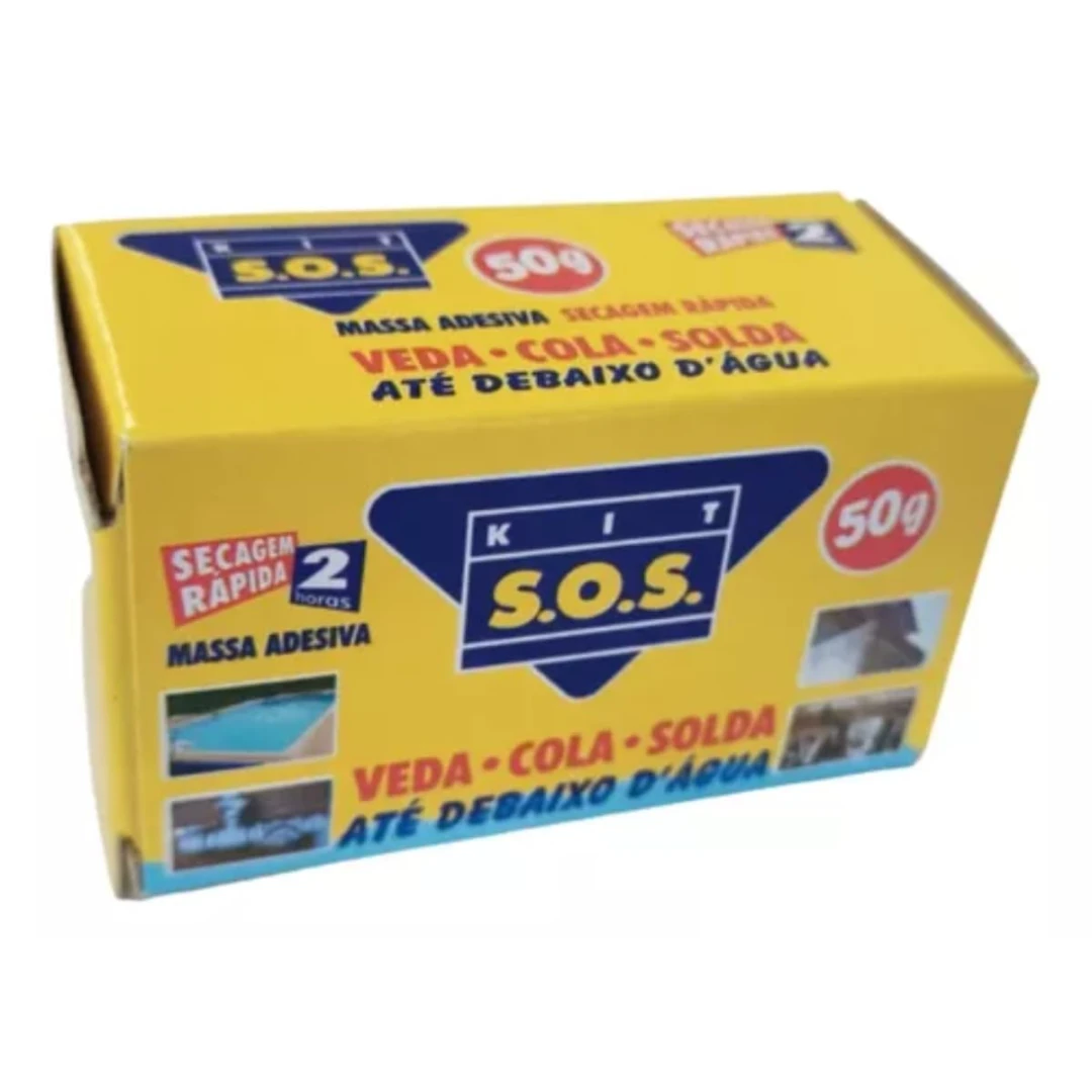 Cola Sos Adesiva Epoxi 50Gg