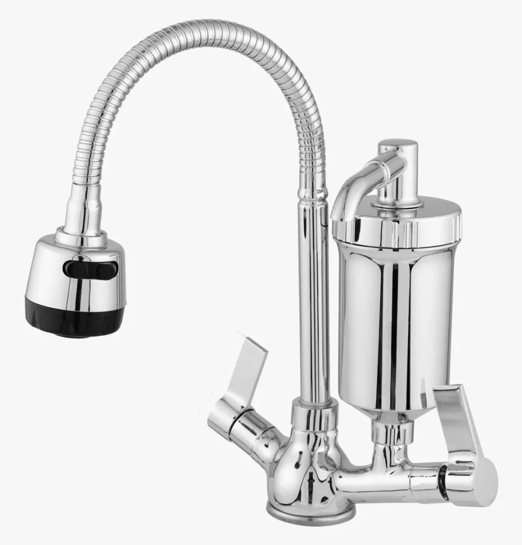 Torneira Cozinha Mesa Com Filtro Abs Gourmet Basic 1/4 Volta 1/2 C70 3174