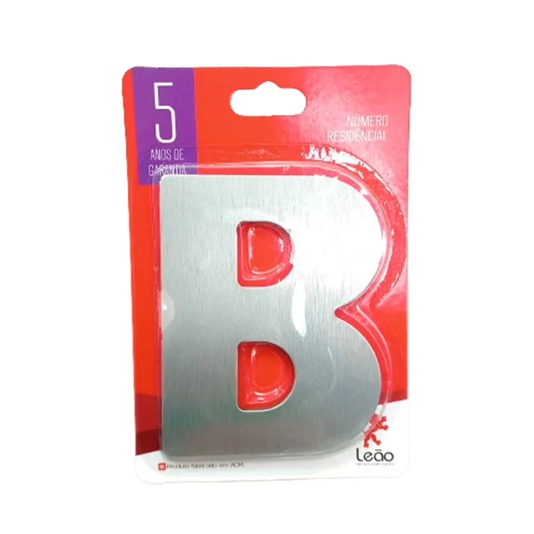 Letra Residencial Escovado