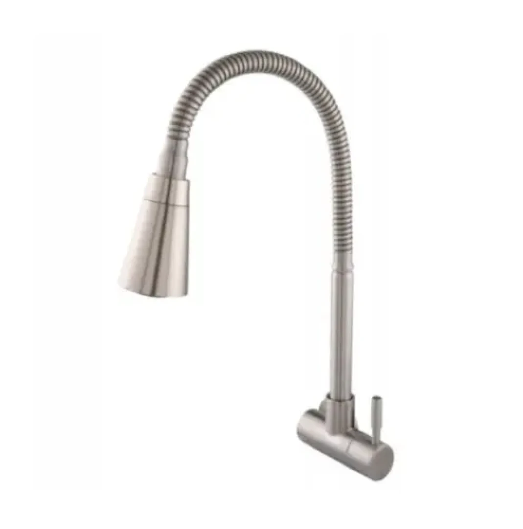 Torneira Parede Cozinha Gourmet 1/4 Volta Aco Inox 304 1/2 3293