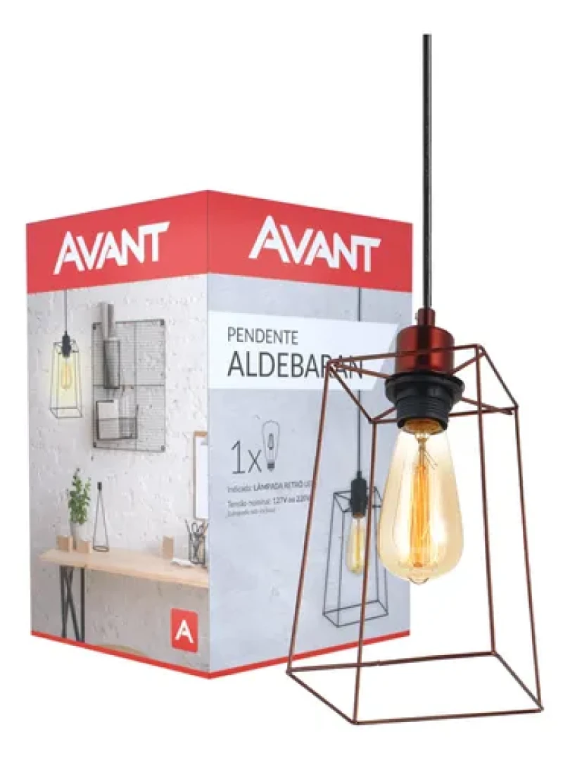 Pendente Aldebaran Aco Aramado Avant