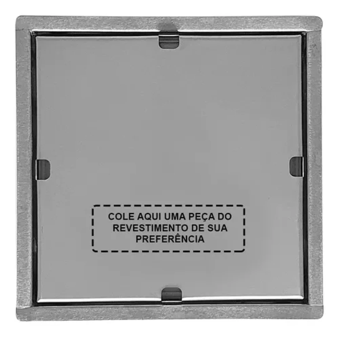 Ralo Oculto Pvc Com Sifao Mozaik