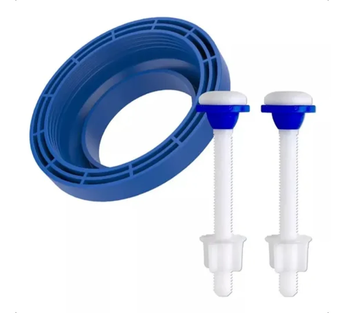 Kit Completo Fixacao E Vedacao Caixa Acoplada Blukit