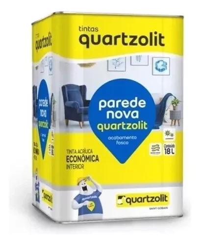 Tinta Quartzolit Acrilica Economica 18L
