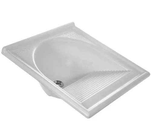 Tanque Simples Decoralita Thermo Fibra 55X55 Tf055 Branco