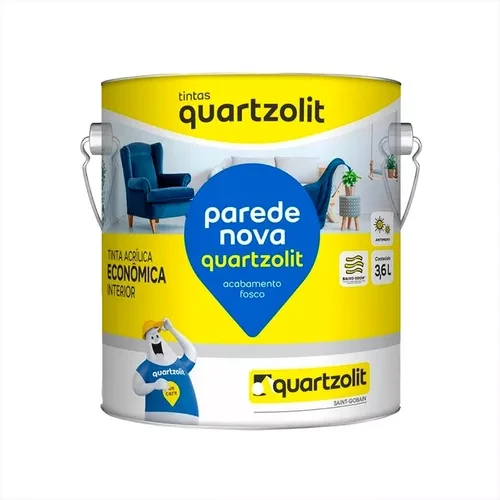 Tinta Quartzolit Acrilica Economica 3,6L