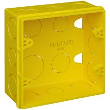 Caixa 4x4 de luz amarela fortlev